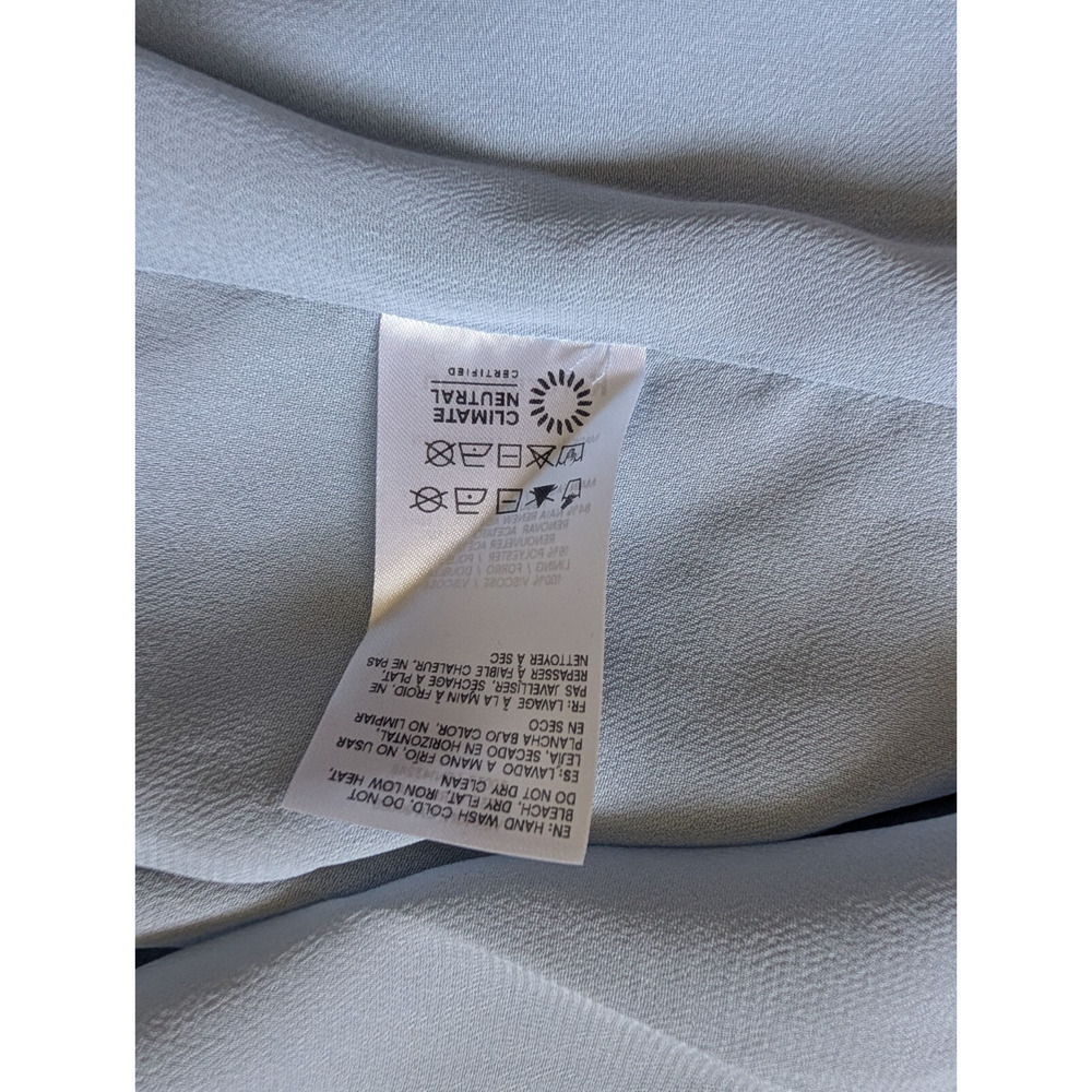 NWD Reformation Araminta Faux Pearl Maxi Dress Gown Size 6 mineral #4A501 - Picture 14 of 15